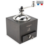 Moulin a Poivre Manuel 13 cm en Bois Chocolat - Le moulin d'Olivier Roellinger